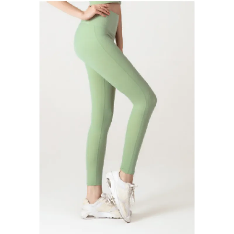 Nahtlose Leggings mit hoher Taille und enger Passform für Damen