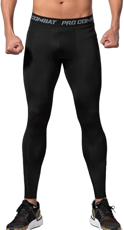 Quick-dry compression leggings for men