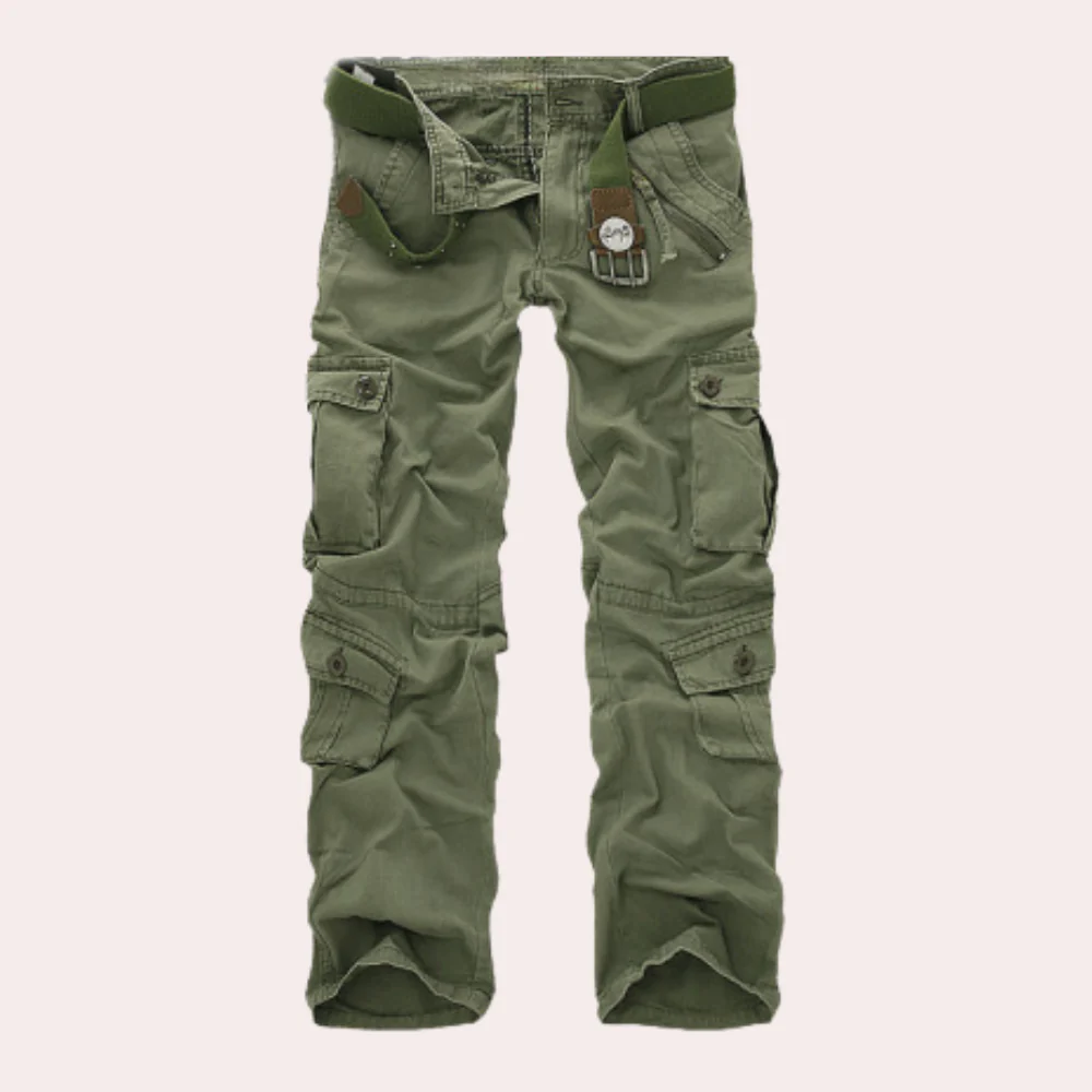 Versatile cargo pants for men