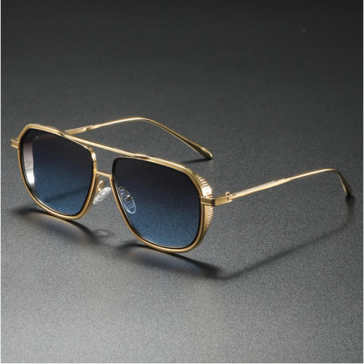 Trendy retro square sunglasses for women