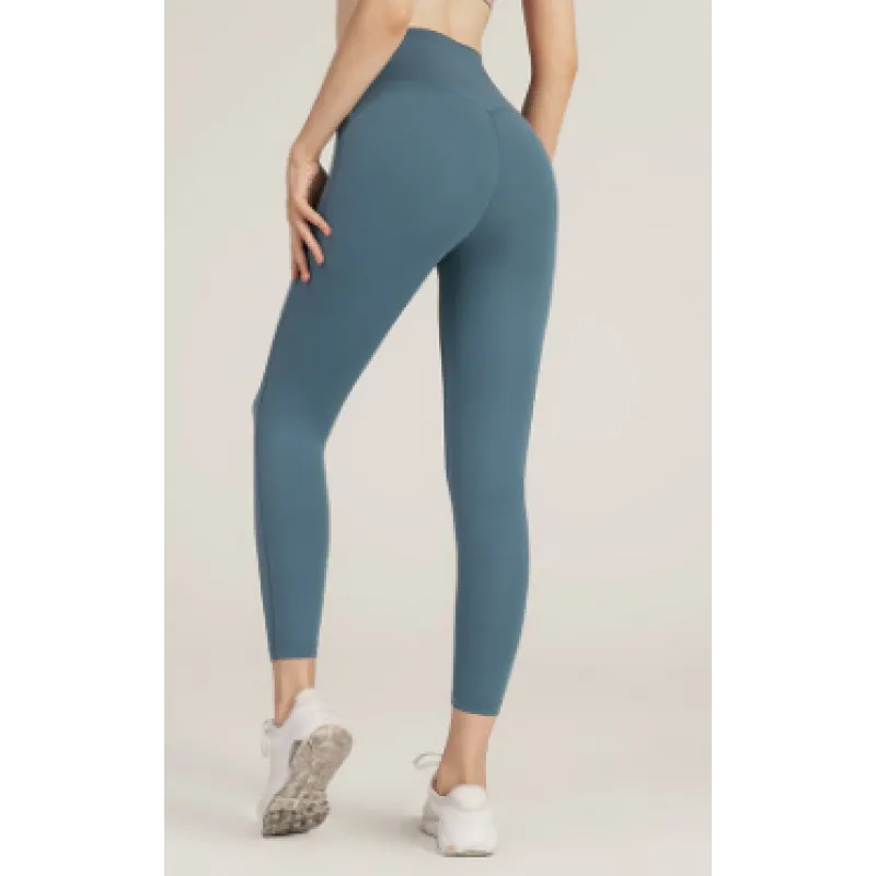 Nahtlose Leggings mit hoher Taille und enger Passform für Damen
