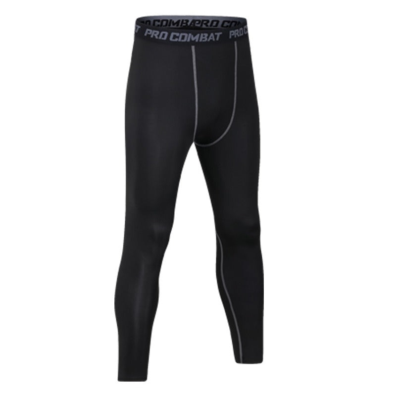 Quick-dry compression leggings for men