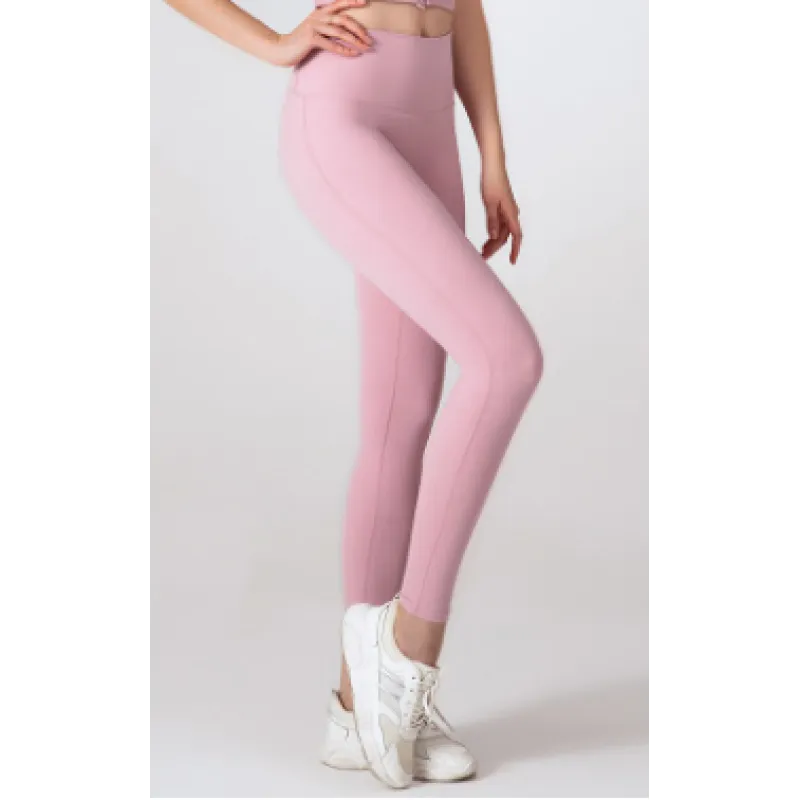 Nahtlose Leggings mit hoher Taille und enger Passform für Damen