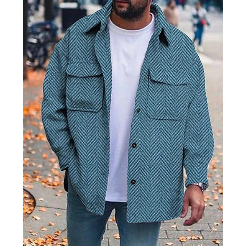 Lightweight workwear coat for men