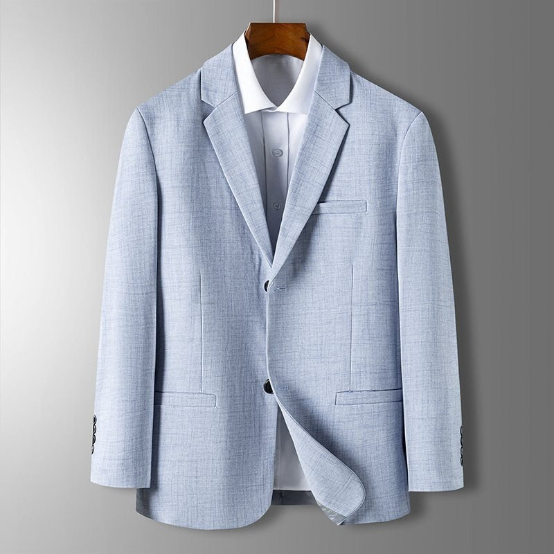 Slim-fit business casual suit jacket for men