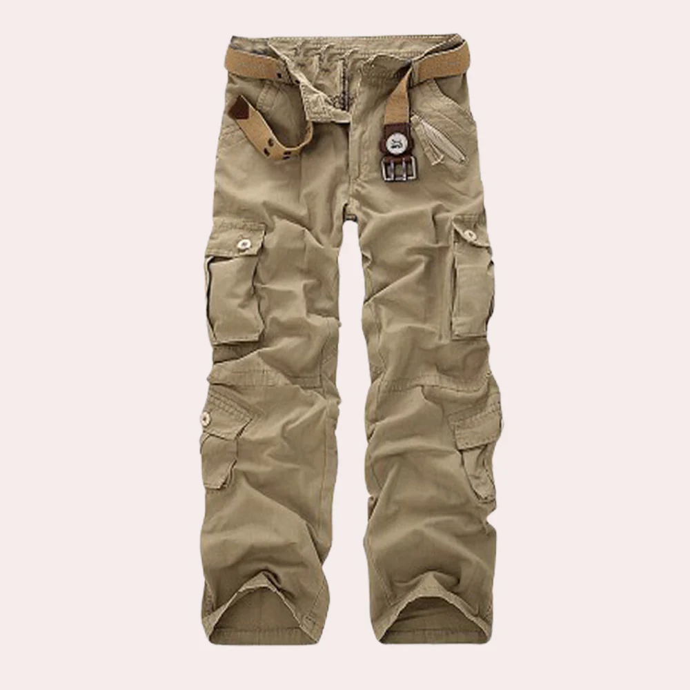 Versatile cargo pants for men