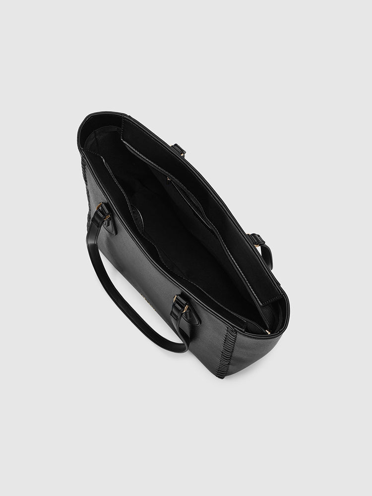 Elegant structured tote bag for women