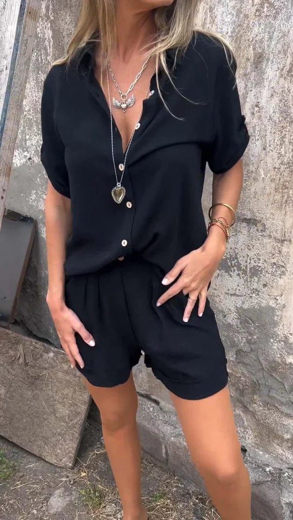 Lightweight linen set for women