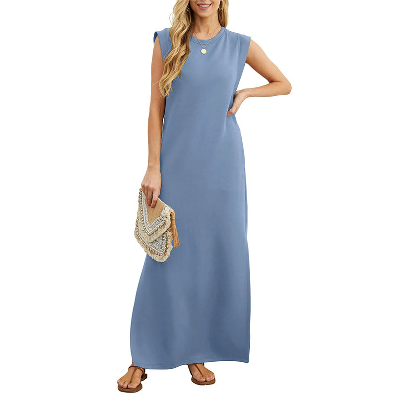 Lightweight wrinkle-free casual dress for women