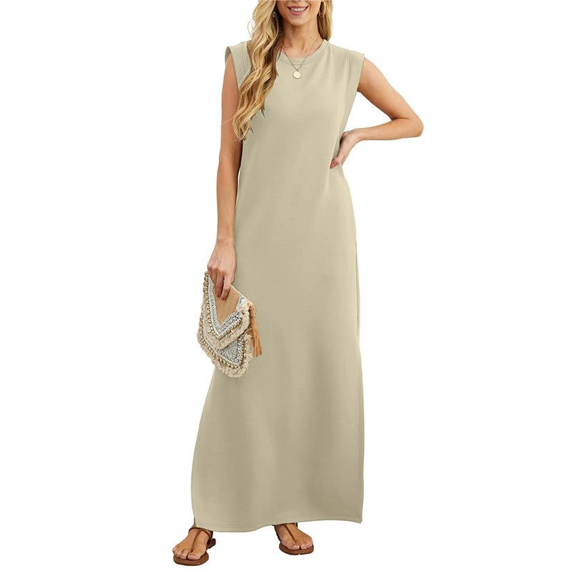 Lightweight wrinkle-free casual dress for women